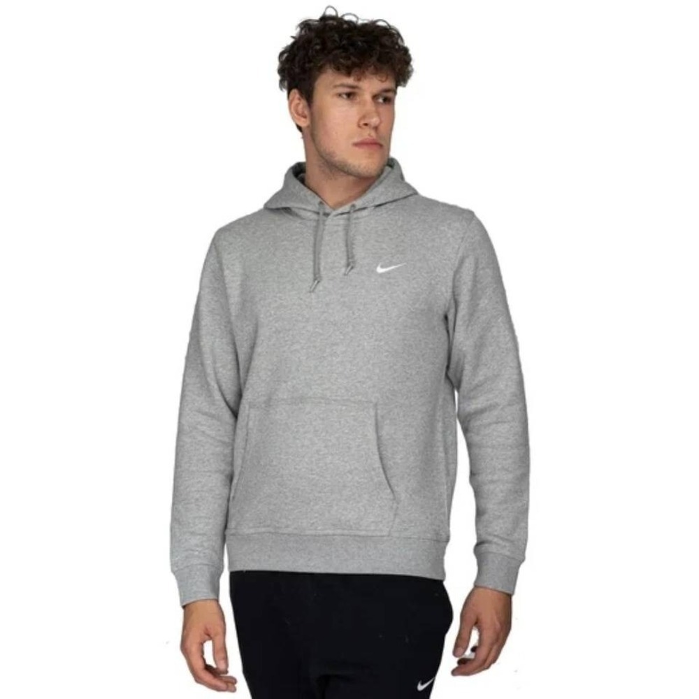 NWOT Nike Men's Size L Gray Pullover Hoodie Sweatshirt